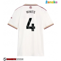 Ženske Nogometnih dresov Arsenal Ben White #4 Tretji 2025-26 Kratki rokavi